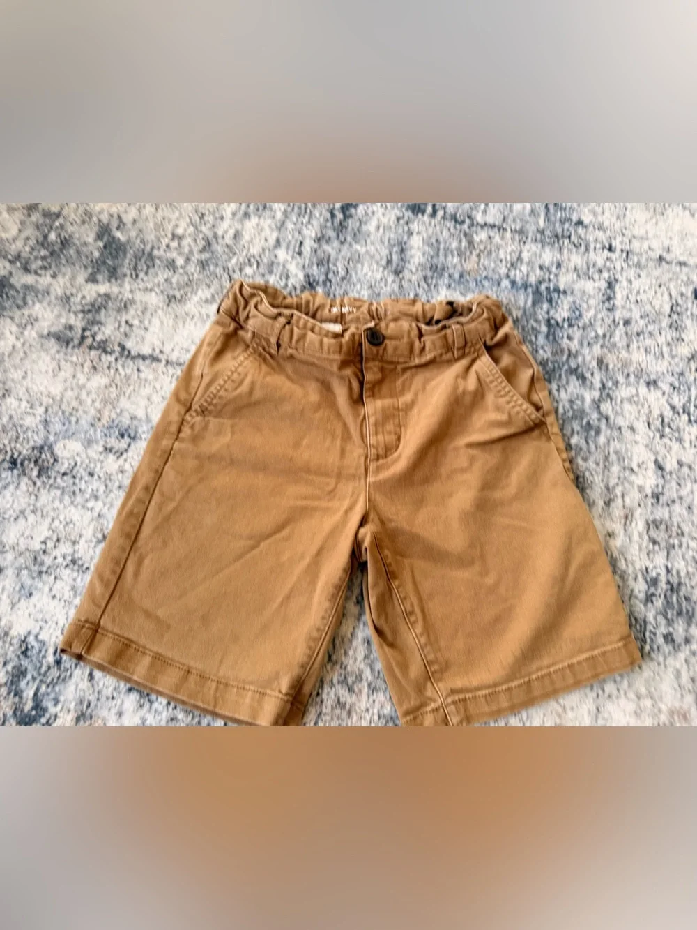 Old Navy Boys Tan Chino Shorts - Size 10